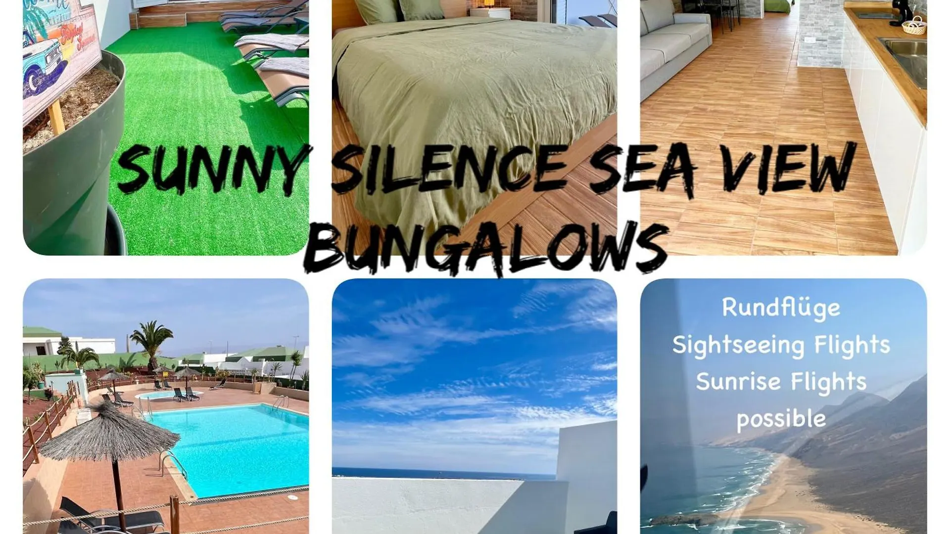 Bungalow Mit Meerblick Und Gemeinschaftspool Калета-де-Фусте Апартаменты