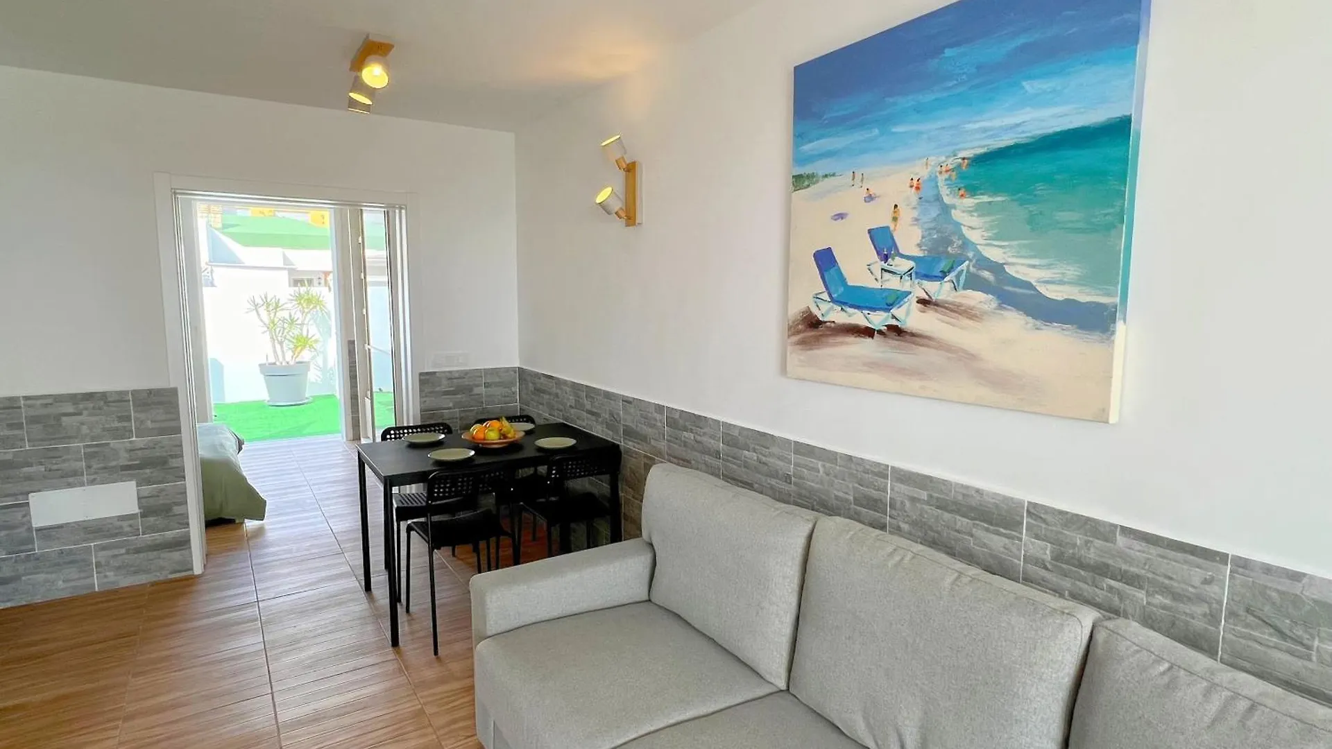 Апартаменты Bungalow Mit Meerblick Und Gemeinschaftspool Калета-де-Фусте