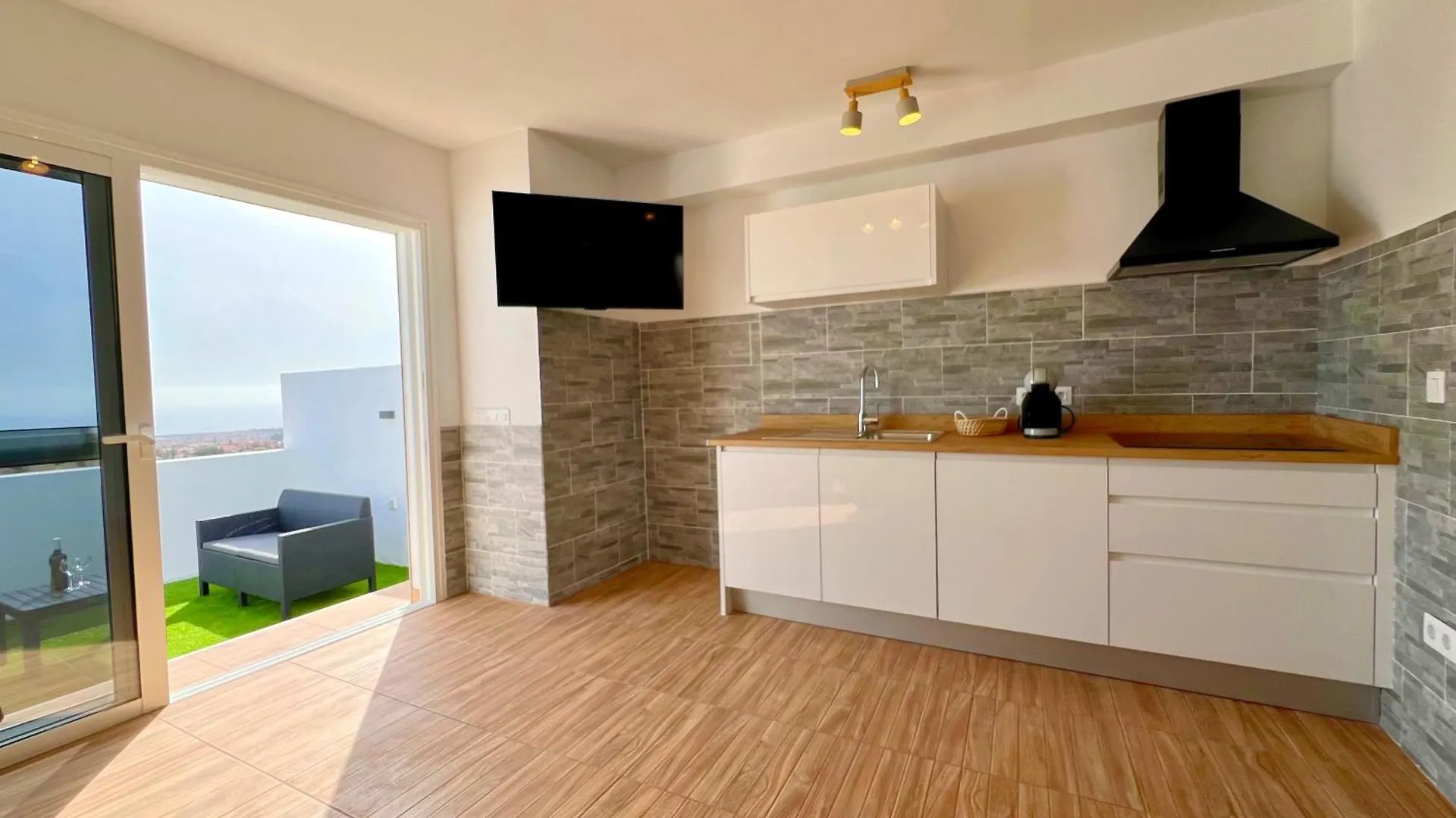 Апартаменты Bungalow Mit Meerblick Und Gemeinschaftspool Калета-де-Фусте Испания