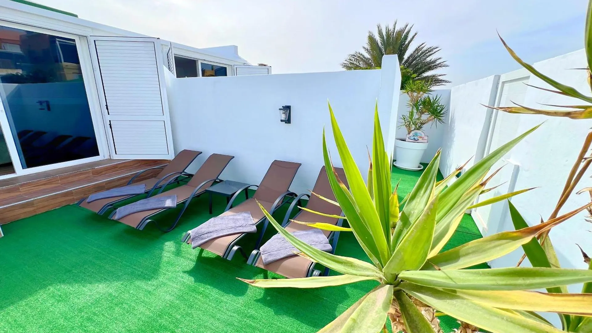 Апартаменты Bungalow Mit Meerblick Und Gemeinschaftspool Калета-де-Фусте