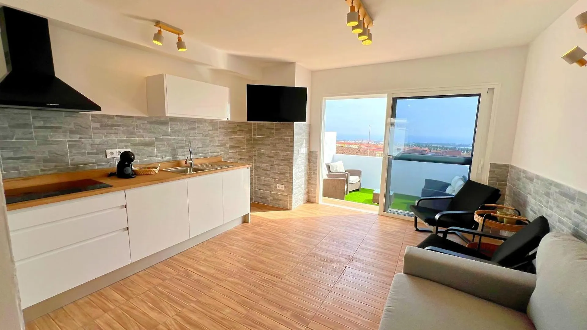 Bungalow Mit Meerblick Und Gemeinschaftspool Калета-де-Фусте Апартаменты