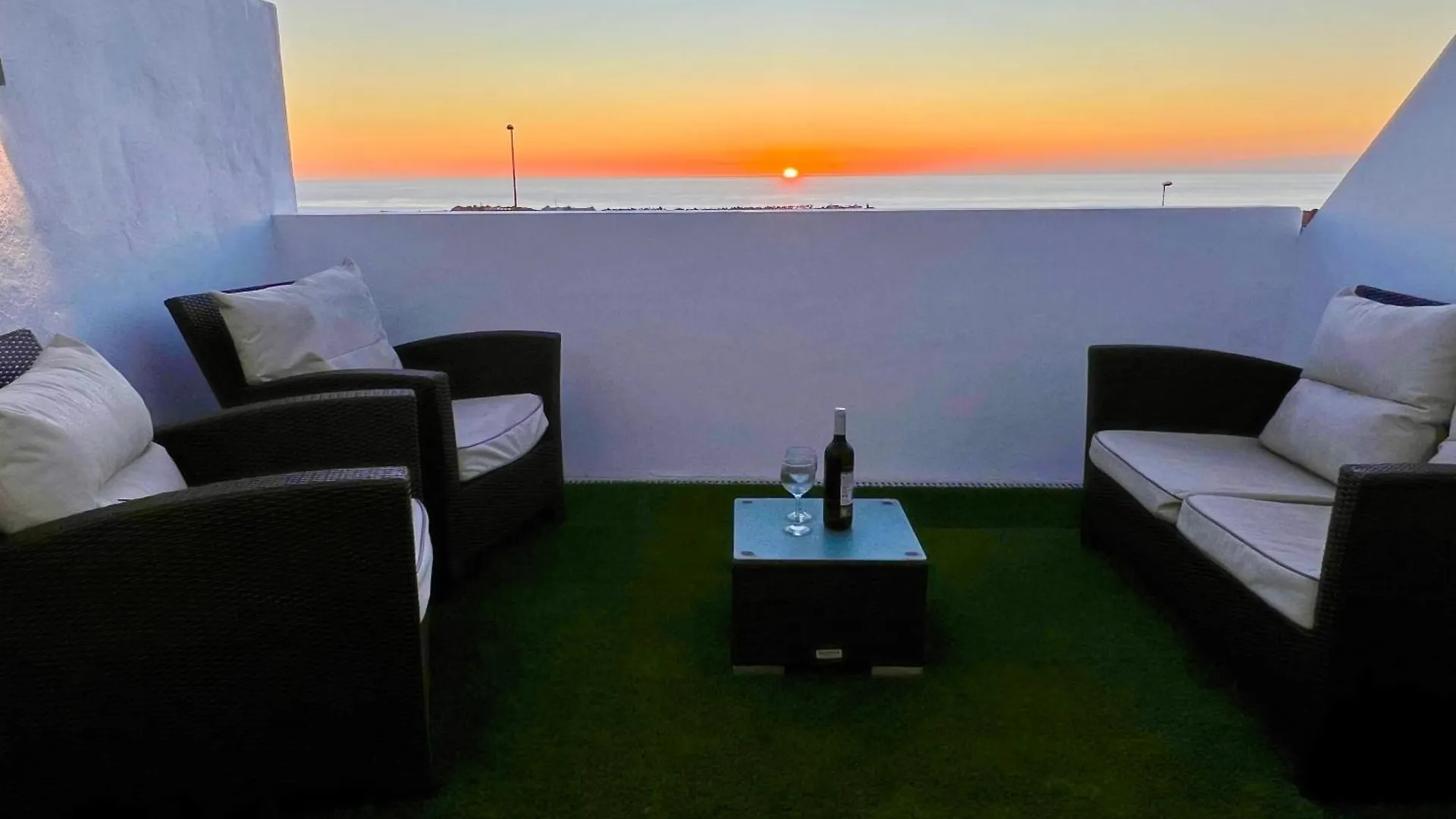 Апартаменты Bungalow Mit Meerblick Und Gemeinschaftspool Калета-де-Фусте Испания